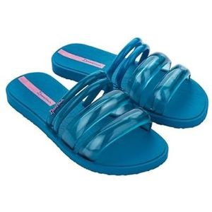 Ipanema Tiras Fem Buffer voor dames, schuifsandalen, blauw/roze, 39 EU, blauwroze., 39 EU