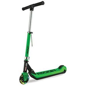 Ninco - (NH33006) Wheels E-Scooter JR Rocket Green, inklapbaar, voor kinderen + 6 jaar, kleur