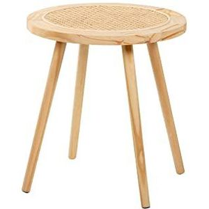 Adda Home Houten tafel, grenen, natuurlijk, 45 x 45 x 50 cm