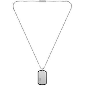 BOSS Jewelry ID Collection halsketting met hanger voor heren - 1580050