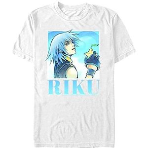 Disney Kingdom Hearts - Riku Heart Throb Unisex Crew neck T-Shirt White XL