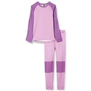 Helly Hansen Kids Hh LIFA Merino basislaag set onderhemd, 681 blauweregen paars, 1