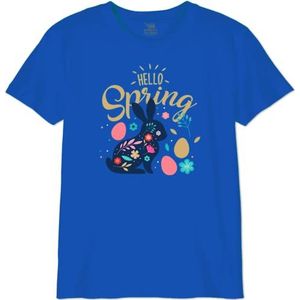 Republic Of California T-shirt voor jongens, Koninklijk, 8 Jaren