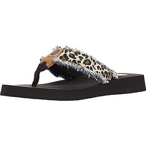 Yellow Box Women's Fayth Flip-Flop, Cream, 9.5