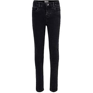 ONLY Girl Skinny Fit Jeans KonPaola HW Grey, grijs Denim, 164 cm