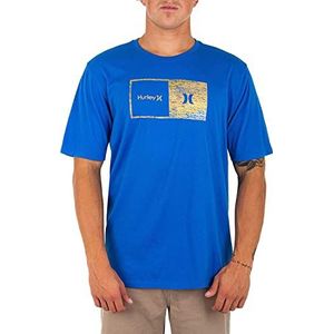 Hurley Heren T-Shirt - blauw - XXL