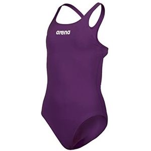 arena Solid Swim Pro Team Eendelig badpak voor meisjes, sneldrogend badpak, sportief badpak van Arena MaxLife Eco met maximale chloorbestendigheid en uv-bescherming, UPF 50+