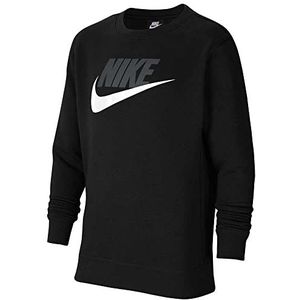Nike B NSW Club Hbr Crew Sweatshirt met capuchon voor kinderen - zwart - Small