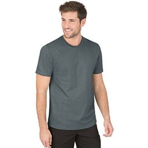 Trigema Heren T-shirt biologisch katoen 639202, groen (olijf-c2c), XL