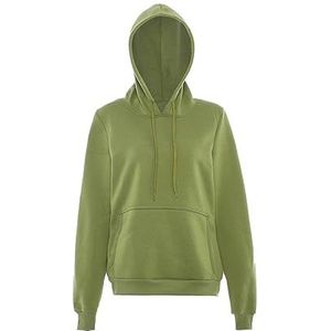 Sidona Modieuze trui hoodie voor dames, polyester, HELLOLIV, maat XXL, lichtolijf, XXL