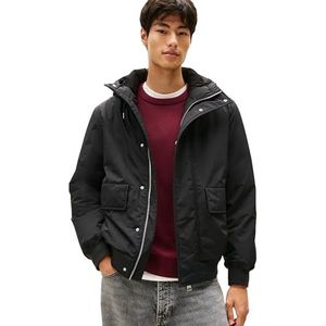 Tommy Jeans - Regular Fit Bomberjack - Effen - Met Capuchon