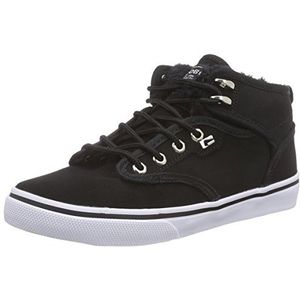 Globe Motley Hoge sneakers voor volwassenen, uniseks, zwart 10836 zwart wit bont, 42.5 EU