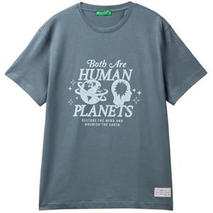 Undercolors of Benetton T-shirt heren, donkergrijs 1e4, XS