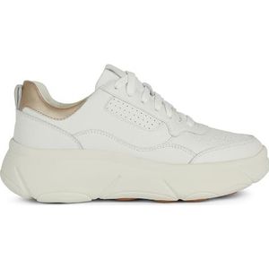 Geox D Nebula 2.0 X B Sneakers voor dames, wit, 38 EU
