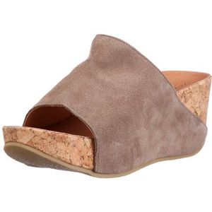 Andrea Conti 1143128 clogs en slippers voor dames, Beige taupe 066., 41 EU