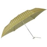Samsonite Alu Drop S - 3 Section Manual Flat paraplu, 23 cm, geel (Mustard Yellow Stripes), geel (Mustard Yellow Stripes), paraplu's