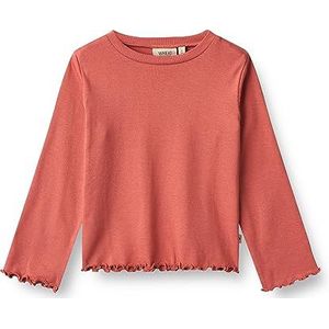 Wheat T-shirt Else Junior maten meisjes 48% biologisch katoen, 48% modal, 4% elastaan Öko-Tex Standard, 2020 Faded Rose, 152 cm