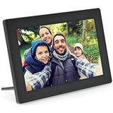 InLine®, Digitale wifi-fotolijst, WiFRAME, 10,1 inch, 1280 x 800 16:9 LCD IPS touchscreen, Frameo app, zwart