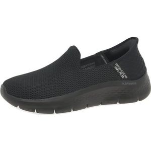 Skechers - Hands Free Slip-Ins Go Walk Flex - Instapschoenen - Zwart - Textiel