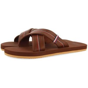 GIOSEPPO Elkton Teenslippers voor heren, bruin, 43 EU, Bruin, 43 EU