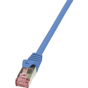 LogiLink CQ2056S PrimeLine CAT6 S/FTP patchkabel PIMF LSZH 2 m blauw