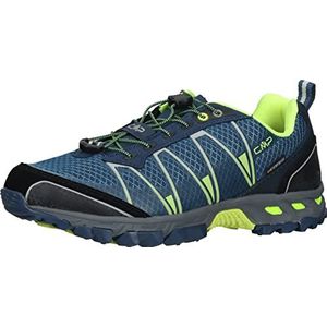 CMP Altak Wp Trail Running Shoe voor heren, Blauw Fluo Geel Blauw Ink Geel Fluo, 46 EU