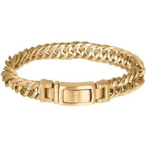 iXXXi Men-Peru-Goudkleurig Mat-Heren Armband