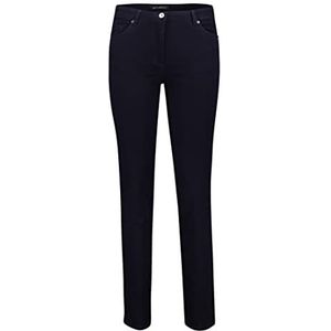 Betty Barclay Dames roze broek casual 1/1 lengte, Dark Sky, 34