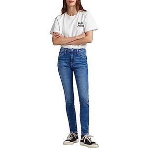 Pepe Jeans Regent Jeans voor dames, Blauw (Denim-hs4), 31W / 32L