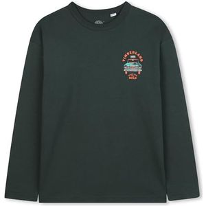 Timberland T60540 T-shirt voor jongens, Groente, 10 Jaren