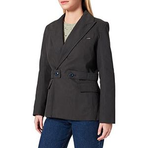 G-STAR RAW Slim Double Breasted Blazer voor dames, Grijs (Cloack C893-5812), L