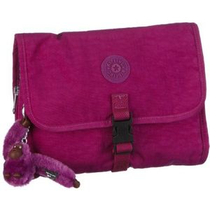 Kipling K12967637 Keefe Plummy, dames toilettas, 80 x 38 x 29 cm (b x h x d), roze (Deep Fushia), 24x20x6.5