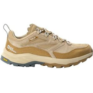 Jack Wolfskin Cyrox Texapore Low M wandelschoenen voor heren, bruin (sandstorm), 41 EU