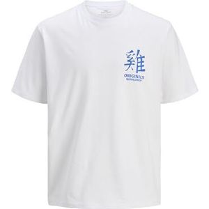 Jack & Jones - Originals - T-shirt - Bedrukt - Ronde Hals - Korte Mouwen
