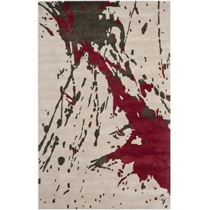 Safavieh Woonkamer tapijt, SOH794, handgetuft wol, 106 X 167 cm, beige/rood