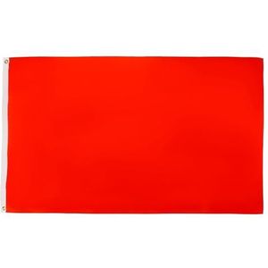 AZ FLAG Vlag voor racecommissaris, rood, 90 x 60 cm, vlag onderbreking van de race, 60 x 90 cm, licht polyester