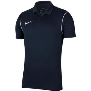 Nike Heren Short Sleeve Polo M Nk Df Park20 Polo, Obsidiaan/Wit/Wit, BV6879-410, S