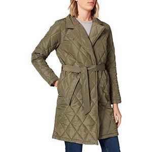 Noisy may Dames Nmelma Long Quilted L/S Jacket Jacket, Dusty Olive, L