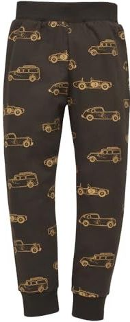 Pinokio - Graphite Old Cars - Leggings - Grafiet - Jongens 62-122