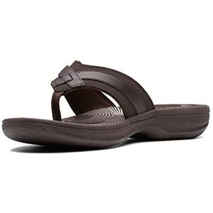 Clarks - Breeze Sea - Gezondheidsslippers - Bruin