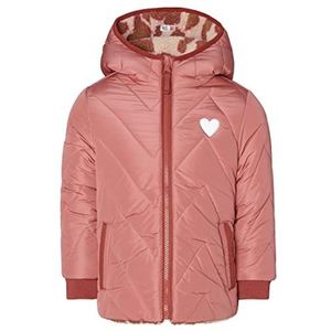 Noppies Kids Meisjesjas Nieuwaal omkeerbare winterjas voor kinderen, Cedar Wood - P894, 92 cm