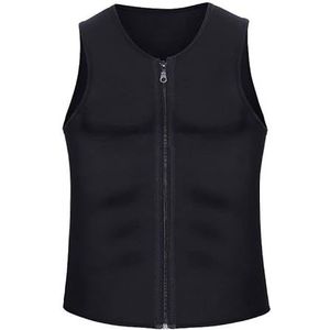 EULLA Tanktop voor heren T-shirt, Vest zwart, XXL