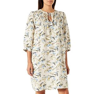 Part Two Petroniapw Dr Dress Relaxed Fit dames, Blue Leaf Bouquet Print, 42
