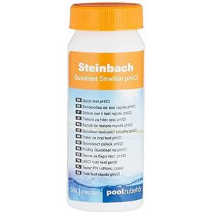 Steinbach Quicktest strips voor pH-waarde en vrij chloor, 50 stuks, 079020