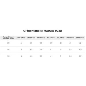Marco Tozzi 2-24207-44 mocassin voor dames, zwart, 36 EU, zwart, 36 EU