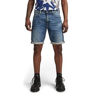 G-STAR Raw Shorts 3301 Slim Denim Shorts voor heren, Blauw (Faded Cascade D17418-c051-c606), 36W