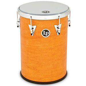 LP Latin Percussion Rebolo Brazilian Wood/Chrome 12"" x 18"", synthetische vacht, dubbellaags, 6 spanhaken, met trommelsleutel en riem, LP3512 - trommel, snare, bas drum, samba, marchingdrum, grote