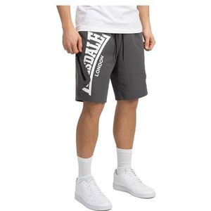 Lonsdale - Alresford Shorts - Korte Broeken - Anthraciet/Wit