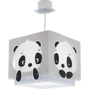 Dalber Kinder hanglamp plafondlamp kinderkamer kinderlamp Panda Beer blauw