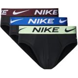 Nike - Hip Brief - Ondergoed - Blk Brly Volt/Gme Ryl/Burg Crh Wb - 3PK